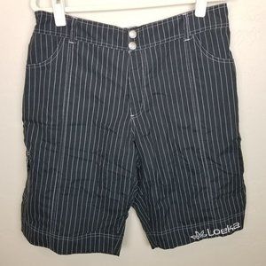 Loeka Women's S Black Pin Striped Mountain Biking